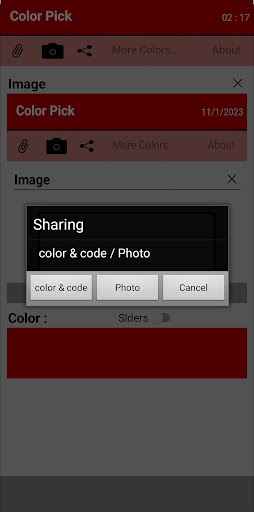 Color Pick Screen 3