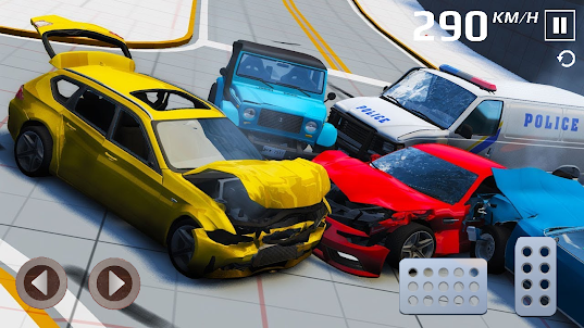 Car Crash Simulator Game Ramps