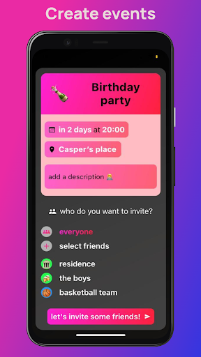 Android application GoOut screenshort