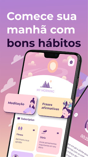 Visualização do aplicativo