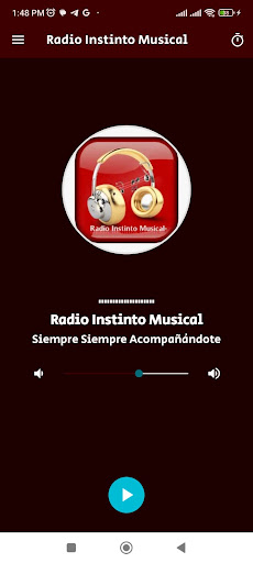 Radio Instinto Musical Screen 2