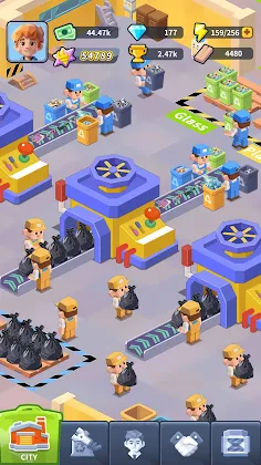 Idle Waste Recycling - Screenshot 1