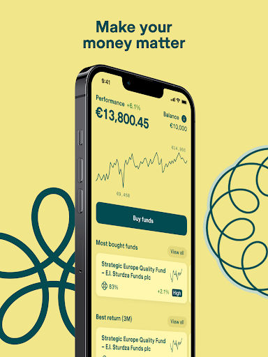 Android application Moniflo: Investing screenshort