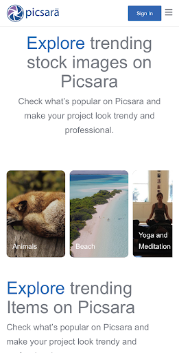 Picsara Screen 2