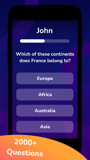Party Trivia! Group Quiz Game Screen 2