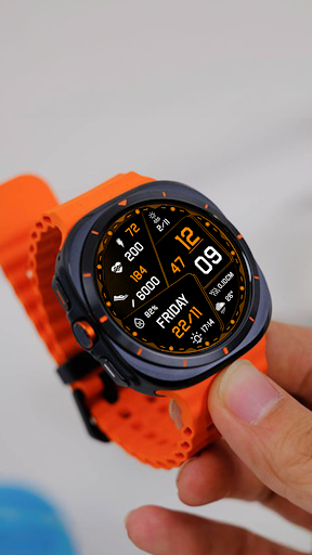 N-SPORT717 Digital Watch Face screenshot 5