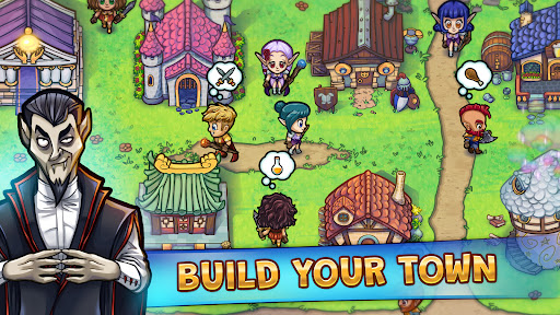 Hero Park: Shops & Dungeons - Simulation - games
