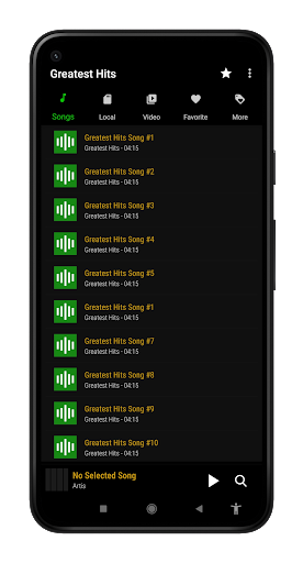 Android application Dumi Mkokstad MP3 Songs screenshort