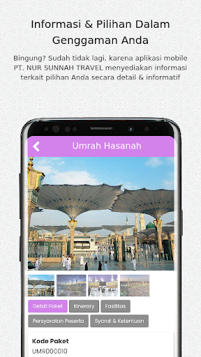 Nur Sunnah Travel Umroh & Haji Screen 3