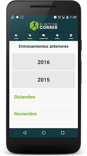 El reto de correr Screenshot 1 - AppWisp.com