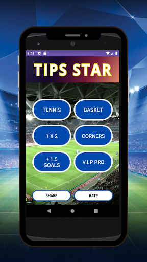 Android application Tips Star screenshort