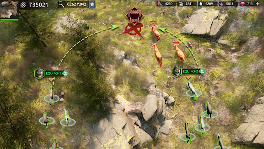 Captura 7 Wolf Game: Wild Animal Wars android