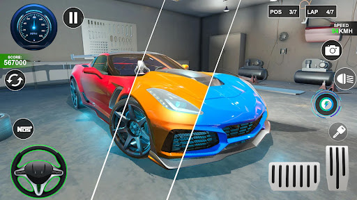 Sports Car Racing Games Screen 2