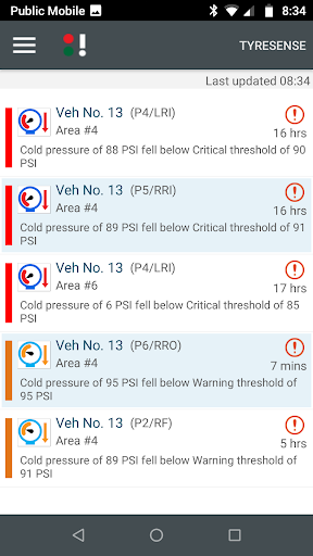 TyreSense 4 Screen 3