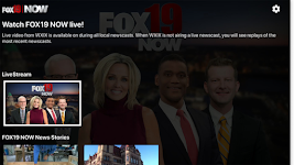 screenshot of FOX19 Now