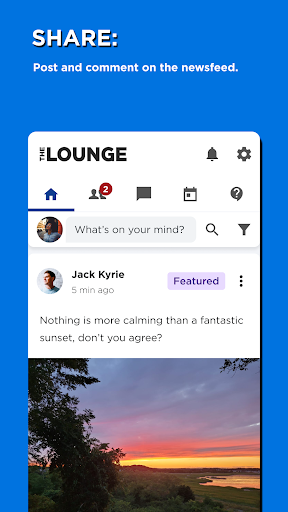 Android application The Lounge at MSK screenshort