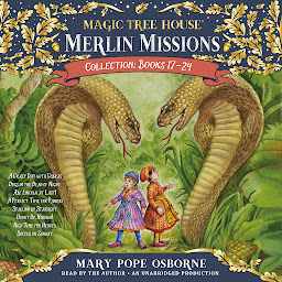 Imatge d'icona Merlin Missions Collection: Books 17-24: A Crazy Day with Cobras; Dogs in the Dead of Night; Abe Lincoln at Last!; A Perfect Time for Pandas; and more