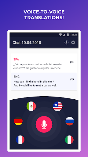 Translate Voice - Translator Screen 2
