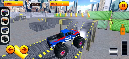 Monster Truck Stunt Driving 3D