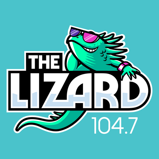 104.7 The Lizard logo