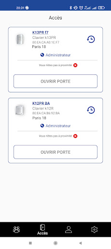 Smaart Access Screen 3
