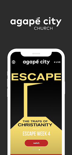 Android application Agape City screenshort