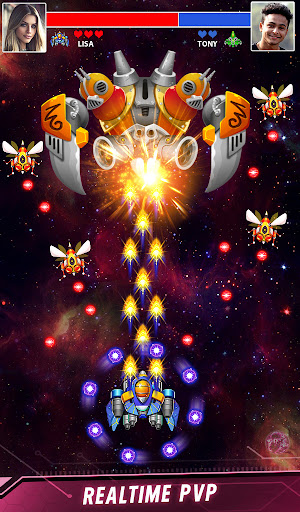 Space shooter: Galaxy attack v1.665 MOD APK (Unlimited Diamonds, Free Shopping) Gallery 4