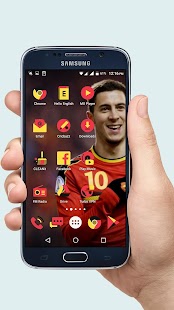 Capture d'écran du pack d'icônes de Belgique