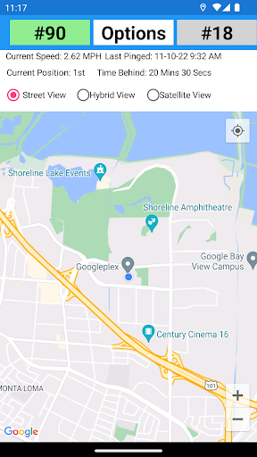 Android application GBR Command Center screenshort