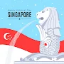Singapore Day Greeting Cards