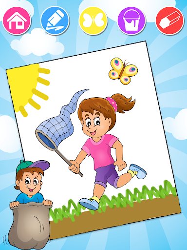 Screenshot of Kids Coloring Pages 1