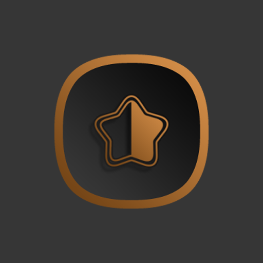 Shadow Gray Brown Icon Pack logo