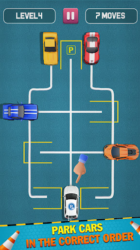 Android application Parking Order Car Puzzle Games screenshort