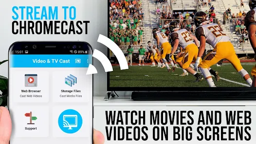 How to Chromecast to Samsung TV from Android or iPhone