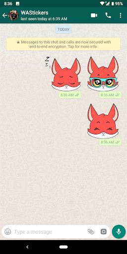 WAStickerApps Fox Stickers  Emojis