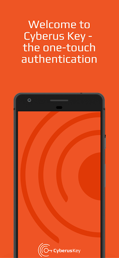 Android application Cyberus Key screenshort