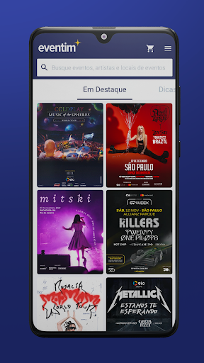 Android application EVENTIM Brasil screenshort