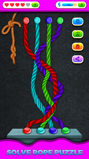 Tangle Twist : Solve Untangle screenshot 1