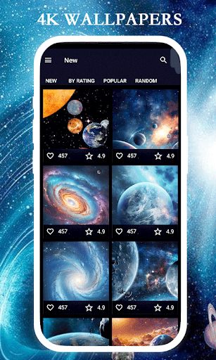 Starry Sky wallpaper Screenshot 1 - AppWisp.com
