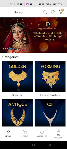 Android application Desai Jewellers screenshort