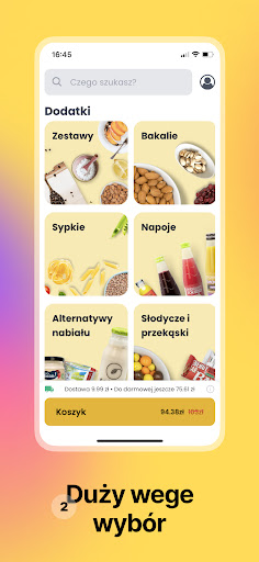 Wojna Warzyw wege supermarket Screen 2