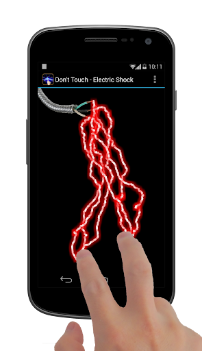 Android application Electric Shock Simulator screenshort