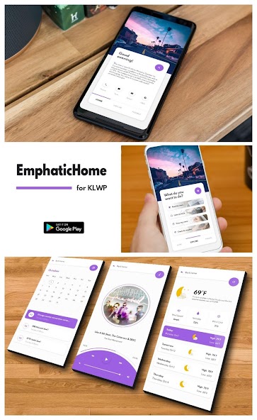 EmphaticHome for KLWP banner