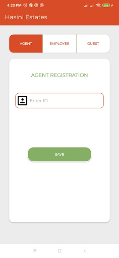 Android application Hasini Estates screenshort