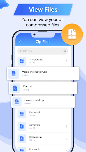 Zip Dosyası Okuyucu: Rar ekran görüntüsü