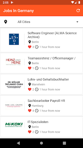Android application Jobs In Libya screenshort
