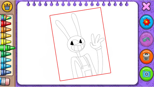 Digital Circus Coloring