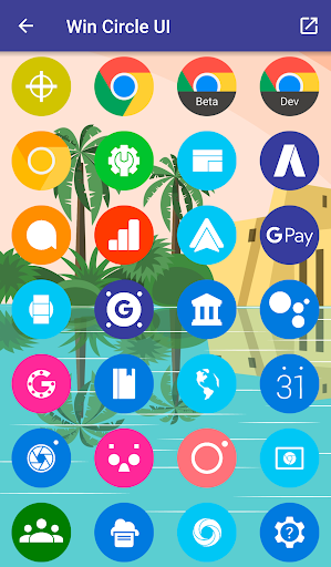 Win Circle - Icon Pack