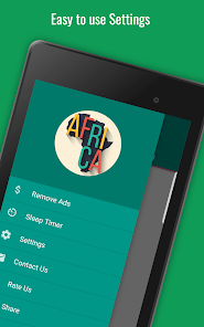 Screenshot 10 Estaciones de radio de África android