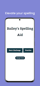 Bailey's Spelling Aid